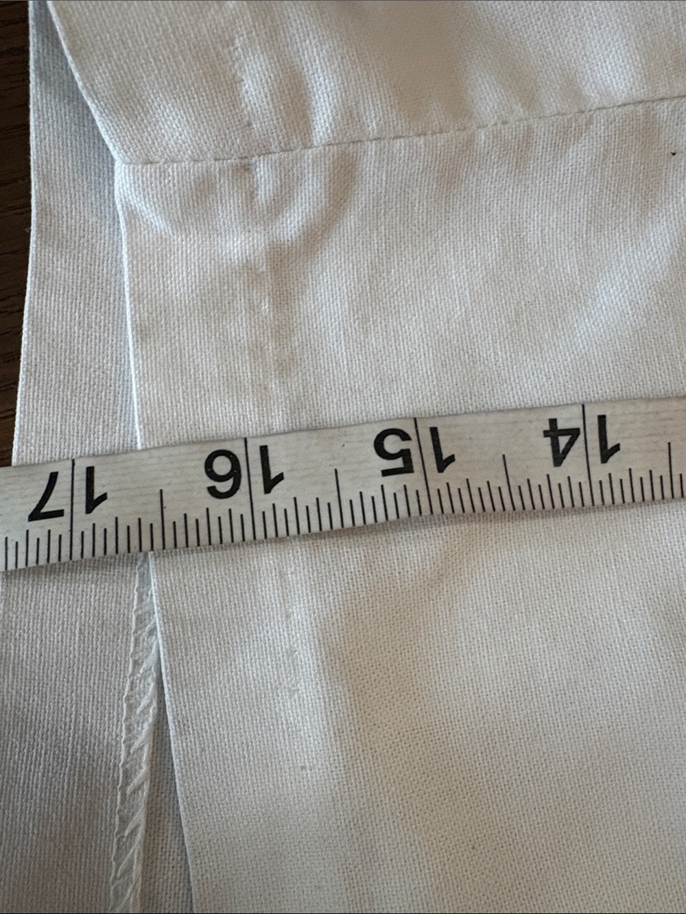 Men's White Cotton Shorts - Picture 3 of 5
